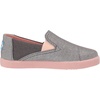 image:imageTOMS Mens Alpargata Classic Slipon Espadrille TextileSynthetic UpperForged Iron Twill Glimmer