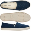 image:imageTOMS Mens Alpargata Classic Slipon Espadrille TextileSynthetic UpperMid Grey