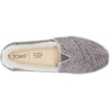 image:imageTOMS Mens Alpargata Classic Slipon Espadrille TextileSynthetic UpperMid Grey