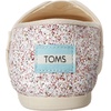 image:imageTOMS Mens Alpargata Classic Slipon Espadrille TextileSynthetic UpperNatural Glitter