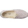 image:imageTOMS Mens Alpargata Classic Slipon Espadrille TextileSynthetic UpperNatural Glitter