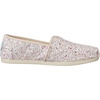 image:imageTOMS Mens Alpargata Classic Slipon Espadrille TextileSynthetic UpperNatural Glitter