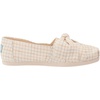 image:imageTOMS Mens Alpargata Classic Slipon Espadrille TextileSynthetic UpperNatural Spring Check