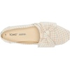 image:imageTOMS Mens Alpargata Classic Slipon Espadrille TextileSynthetic UpperNatural Spring Check