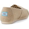 image:imageTOMS Mens Alpargata Classic Slipon Espadrille TextileSynthetic UpperNatural Undyed Wide Heritage Canvas