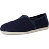 image:imageTOMS Mens Alpargata Classic Slipon Espadrille TextileSynthetic UpperNavy 1