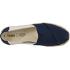 image:imageTOMS Mens Alpargata Classic Slipon Espadrille TextileSynthetic UpperNavy Ivy League Stripes on Rope
