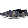 image:imageTOMS Mens Alpargata Classic Slipon Espadrille TextileSynthetic UpperNavyGold Foil Celestial