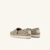 image:imageTOMS Mens Alpargata Classic Slipon Espadrille TextileSynthetic UpperOatmeal Small Leopard Spots