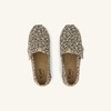 image:imageTOMS Mens Alpargata Classic Slipon Espadrille TextileSynthetic UpperOatmeal Small Leopard Spots