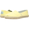 image:imageTOMS Mens Alpargata Classic Slipon Espadrille TextileSynthetic UpperPlant Dye Yellow