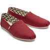 image:imageTOMS Mens Alpargata Classic Slipon Espadrille TextileSynthetic UpperRed Heritage Canvas