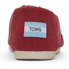image:imageTOMS Mens Alpargata Classic Slipon Espadrille TextileSynthetic UpperRed Heritage Canvas