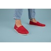 image:imageTOMS Mens Alpargata Classic Slipon Espadrille TextileSynthetic UpperRed Recycled Cotton Canvas
