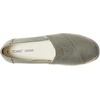image:imageTOMS Mens Alpargata Classic Slipon Espadrille TextileSynthetic UpperVetiver Grey