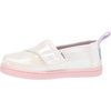 image:imageTOMS Mens Alpargata Classic Slipon Espadrille TextileSynthetic UpperWhite Multi Iridescent Stripe