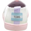 image:imageTOMS Mens Alpargata Classic Slipon Espadrille TextileSynthetic UpperWhite Multi Iridescent Stripe