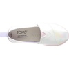 image:imageTOMS Mens Alpargata Classic Slipon Espadrille TextileSynthetic UpperWhite Multi Iridescent Stripe