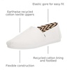 image:imageTOMS Mens Alpargata Classic Slipon Espadrille TextileSynthetic UpperWhite Recycled Cotton Canvas