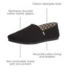 image:imageTOMS Mens Alpargata Loafer FlatBlackBlack Recycled Cotton Canvas