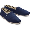 image:imageTOMS Mens Alpargata Loafer FlatNavy Recycled Cotton Canvas