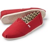 image:imageTOMS Mens Alpargata Loafer FlatRed Recycled Cotton Canvas
