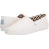 image:imageTOMS Mens Alpargata Loafer FlatWhite Recycled Cotton Canvas