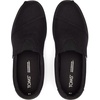 image:imageTOMS Mens Alpargata Recycled Cotton Canvas BlackBlack
