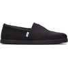 image:imageTOMS Mens Alpargata Recycled Cotton Canvas BlackBlack
