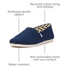 image:imageTOMS Mens Canvas Shoes PumpsNavy Recycled Cotton Canvas