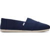 image:imageTOMS Mens Canvas Shoes PumpsNavy Recycled Cotton Canvas