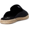 image:imageTOMS Santiago MuleBlack Metallic Linen Stripe