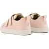 image:imageTOMS Toddler Cruz Double Strap Sneaker Classic Hook and Loop Closure Heel Pull Tab for Easy OnBloom Chambray Dot