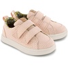 image:imageTOMS Toddler Cruz Double Strap Sneaker Classic Hook and Loop Closure Heel Pull Tab for Easy OnBloom Chambray Dot