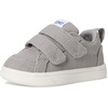 image:imageTOMS Toddler Cruz Double Strap Sneaker Classic Hook and Loop Closure Heel Pull Tab for Easy OnDrizzle Grey Heritage Canvas
