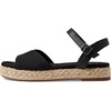 image:imageTOMS Womens Abby Platform SandalBlack Slubby Woven