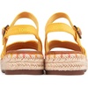 image:imageTOMS Womens Abby Platform SandalPineapple Yellow Slubby Woven