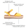 image:imageTOMS Womens Abby Platform SandalPineapple Yellow Slubby Woven
