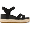 image:imageTOMS Womens Alana Platform Espadrille Casual Sandals Casual High Heel 3 amp Up  BlackBlack Heavy Canvas