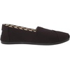 image:imageTOMS Womens Alpargata Classic Espadrille Recycled Cotton Canvas UpperBlackBlack Recycled Cotton Canvas