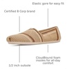 image:imageTOMS Womens Alpargata Classic SlipOn Espadrille Textile UpperAlmond Multi Engineered Crochet