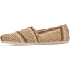 image:imageTOMS Womens Alpargata Classic SlipOn Espadrille Textile UpperAlmond Multi Engineered Crochet