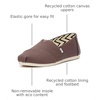 image:imageTOMS Womens Alpargata Classic SlipOn Espadrille Textile UpperAsh Grey Recycled Cotton