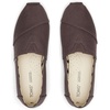 image:imageTOMS Womens Alpargata Classic SlipOn Espadrille Textile UpperAsh Grey Recycled Cotton