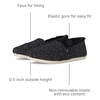 image:imageTOMS Womens Alpargata Classic SlipOn Espadrille Textile UpperBlack 2