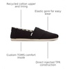image:imageTOMS Womens Alpargata Classic SlipOn Espadrille Textile UpperBlack