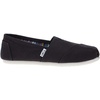 image:imageTOMS Womens Alpargata Classic SlipOn Espadrille Textile UpperBlack Canvas