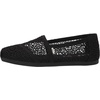 image:imageTOMS Womens Alpargata Classic SlipOn Espadrille Textile UpperBlack Moroccan