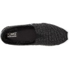 image:imageTOMS Womens Alpargata Classic SlipOn Espadrille Textile UpperBlack Rib Knit and Faux Fur