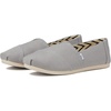 image:imageTOMS Womens Alpargata Classic SlipOn Espadrille Textile UpperDrizzle Grey Recycled Cotton Canvas